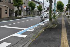宇都宮の自転車専用通行帯35.4キロで全国一　名実共「自転車のまち」