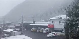栃木県内で降雪　日光や宇都宮、県南でも　昼過ぎにかけ降雪見込み、交通障…