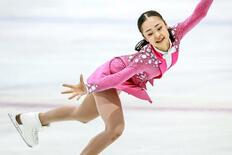 島田麻央がＳＰ首位、岡田は２位