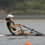 ボート少年女子シングルスカル　飯塚決勝進出　前半から攻めのレース