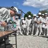 県道バイパス工事どんな感じ？　那須清峰高３年生が現場見学　就業促進へ請…