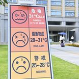 30日の栃木県内に熱中症警戒アラート　佐野や塩谷、小山など暑さ指数「危…