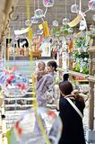華蔵寺で風鈴まつり