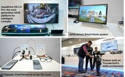 ThunderSoft、CES 2026で車両、AIoT、ロボティクス向けAIOSプラットフォームを披露