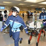 休日に災害が起きたらどうする　DMAT指定の国福大塩谷病院で訓練　矢板