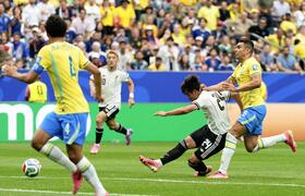 【電子版速報】日本、ブラジルに逆転負け