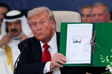 ガザ和平、米と３国が首脳会合