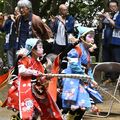 町で唯一現存、伝統の舞２年ぶり奉納　茂木「河井のささら」　役者不足を乗り越え、児童ら舞う