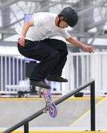 スケボー日本ＯＰ、白井が優勝