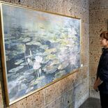 那須塩原出身の日本画家斎藤さん、益子で初個展開きデビュー　ワグナー・ナ…