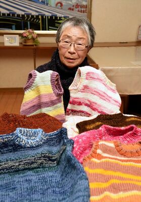 「暖かくして過ごして」と話す保田さん