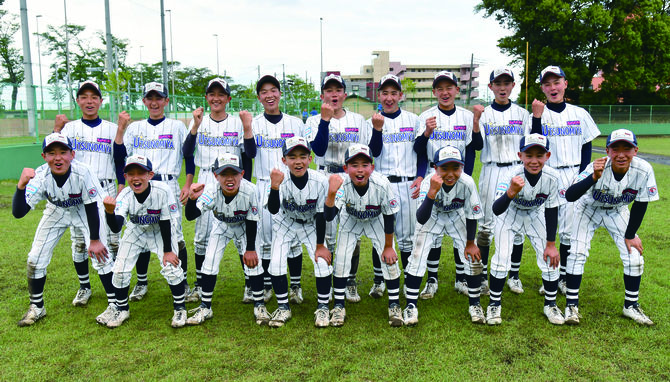 決勝進出を決めた県央宇都宮ボーイズ