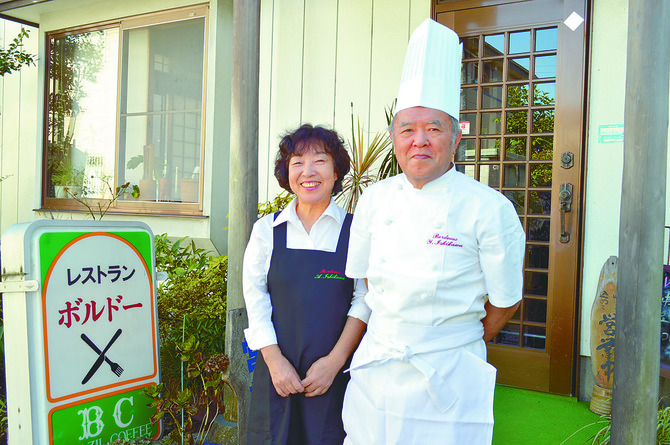 オーナーの石川征男さん、厚子さん夫妻の