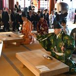 コイを一度も手で触れることなくさばいて奉納　日光二荒山神社で「包丁式」…