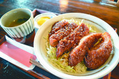 日光　　やまなか茶屋ソースかつ丼