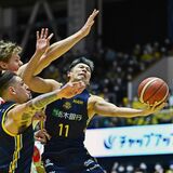残り1.4秒、連敗３で脱出　ブレックス名古屋Ｄに80-79で勝ち越す