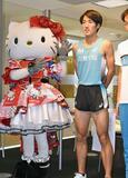 山梨学院大陸上部 「キティ」と駅伝へ