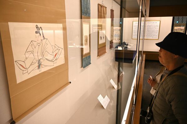 家光自らが筆を執った書画などが並ぶ「徳川家光展」
