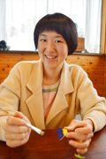 スチレン版画の宮川さん