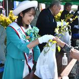 緑増やして環境守ろう　大田原の道の駅で苗木配布