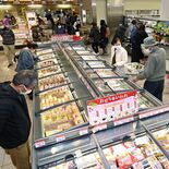 おせちやカニ...年末の買い出しにぎわう　宇都宮・ＦＫＤインパ店、ピー…