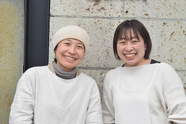 小野さん（右）と石塚さん