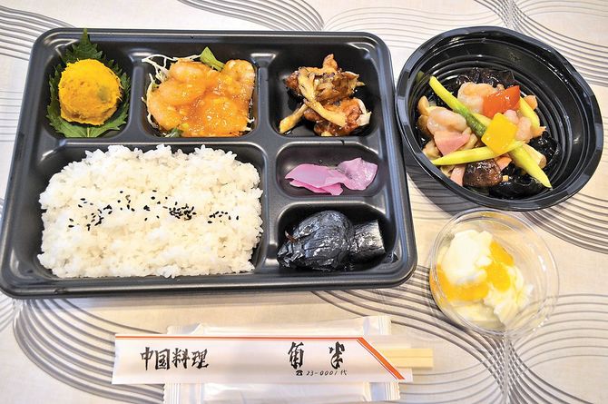 野菜もたっぷり、地元で愛される人気のランチがお弁当でも味わえます