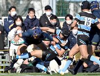 国学院栃木初戦突破　全国高校ラグビー・２回戦　茗渓学園に43－12
