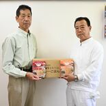 レトルト食品約900パックを寄付　宮島醤油（佐賀）が栃木県フードバンク…