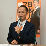 参政党新人の大森氏、政策発表　減税や外国人受け入れ対応など柱　参院選栃…