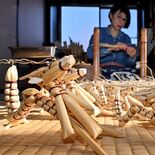 昇竜の縁起物に願い込め　鹿沼で「きびがら細工」作り大詰め　１月までに1…