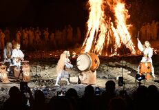 那須で御神火祭