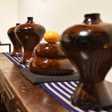 「正月」テーマに漆作品150点　漆芸家・宮原さん、日光で12日まで個展