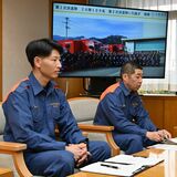 岩手・大船渡の大規模山林火災　宇都宮市消防局隊員、夜通しでの消火活動など市長に報告