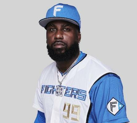 　日本ハムのレイエス外野手