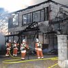 栃木市で建物火災、住宅と物置が全焼