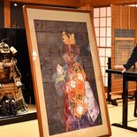 名古屋造形大特任講師・梶野さんが日本画寄贈　大田原・威徳院で記念講演会…