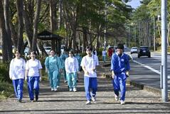 ２０キロ歩き 郷土を満喫