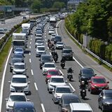 県内で最大33・5キロ渋滞　東北道下り矢板ＩＣ付近　ＧＷ後半初日　