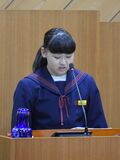 町の課題、ずばり問う　茂木で中学生模擬議会