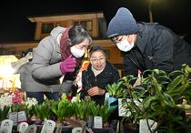 鹿沼で花市