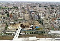 ＪＲ宇都宮駅 東口整備進む