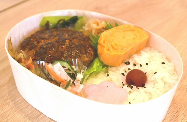 煮込みハンバーグ弁当