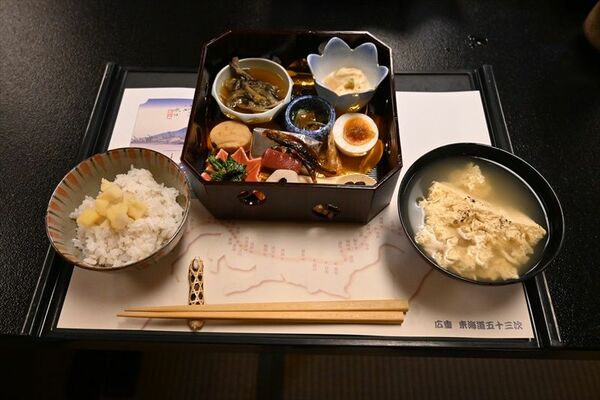 23日に提供された「壬生お殿様料理」二の膳