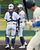 １回、マウンド上で話し合う佐野日大の先発・大門（中央）と捕手・残間＝富士北麓公園野球場
