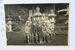 荘厳寺で撮影された疎開児童らの集合写真。前列左端が高嶺さん（１９４４年９月末ごろ撮影）