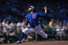 今永、５回７安打２失点