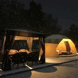 ４月オープンのグランピング施設「NAGOMI  CAMP」（那須塩原）…