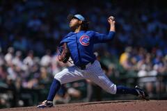 今永、５回７安打２失点