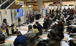 市役所移転で意見交換